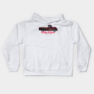 1953 Dodge B Series Pickup Truck Kids Hoodie